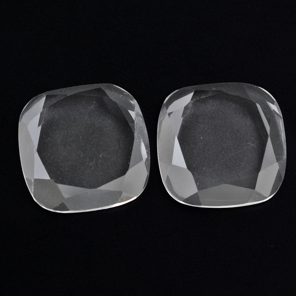 CRYSTAL CUSHION PLATES 12MM 4.31 Cts.