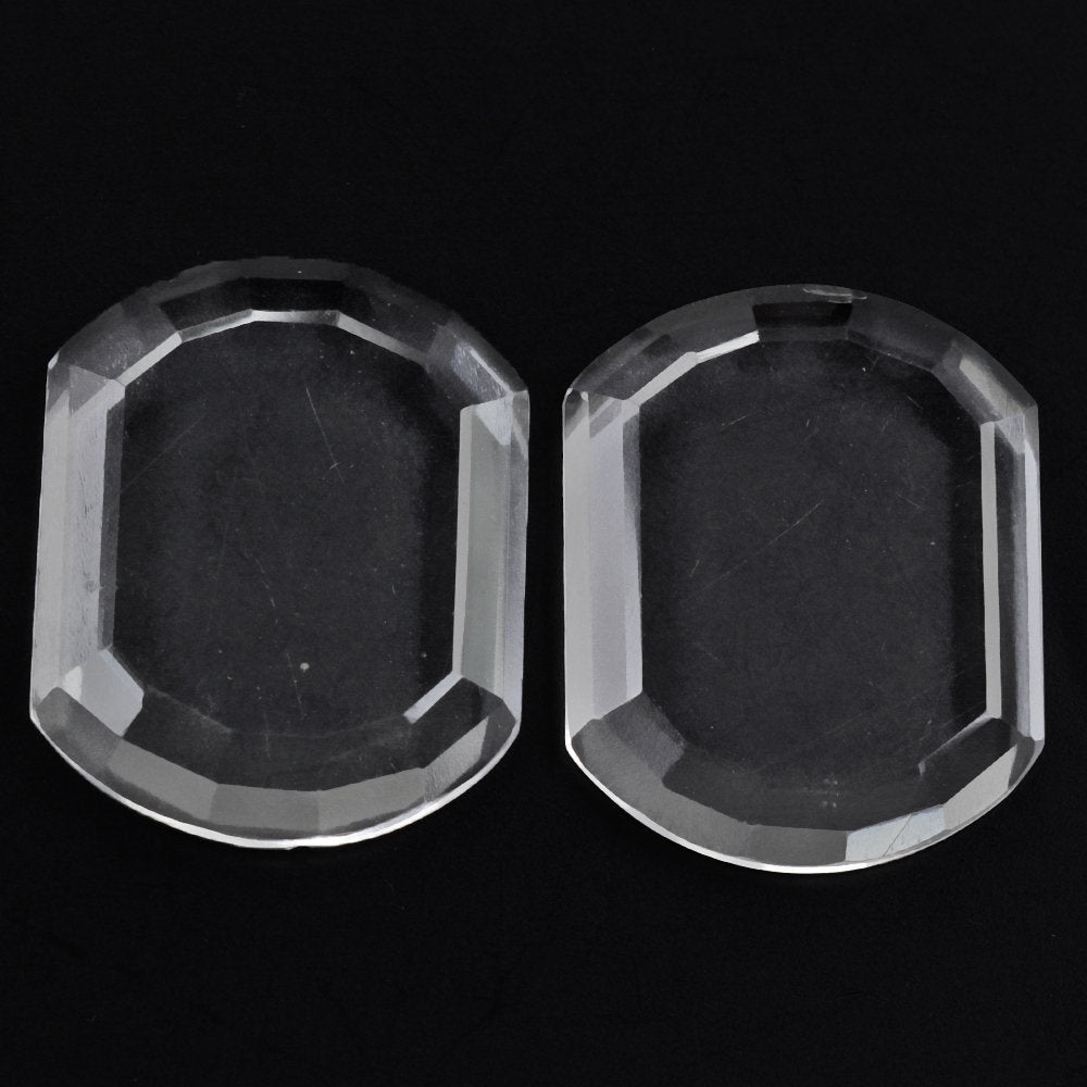 CRYSTAL CUSHION PLATES 20X16MM 11.29 Cts.