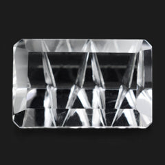 CRYSTAL CONCAVE LIGHTENING CUT OCTAGON (DES#99) 14X9MM 5.71 Cts.