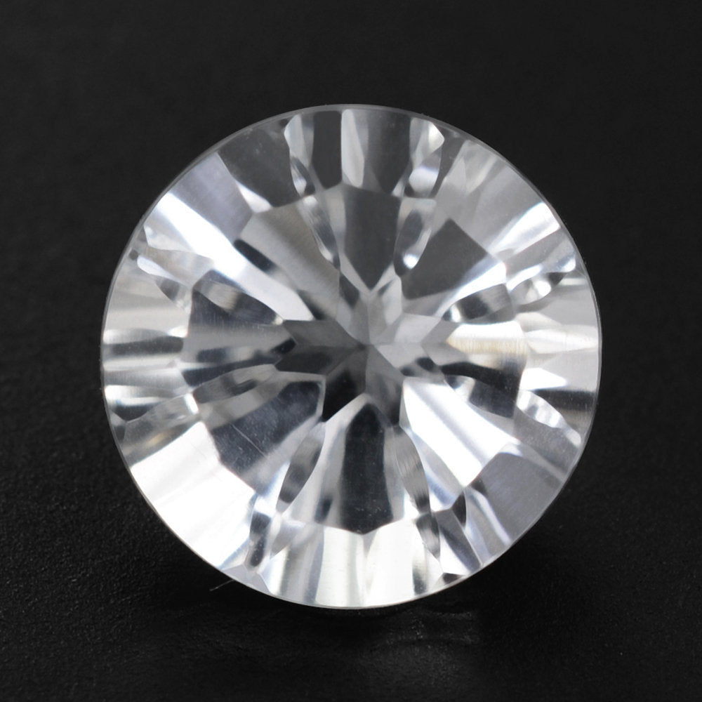 CRYSTAL CONCAVE SPLENDOR CUT ROUND (DES#75) 8MM 1.88 Cts.