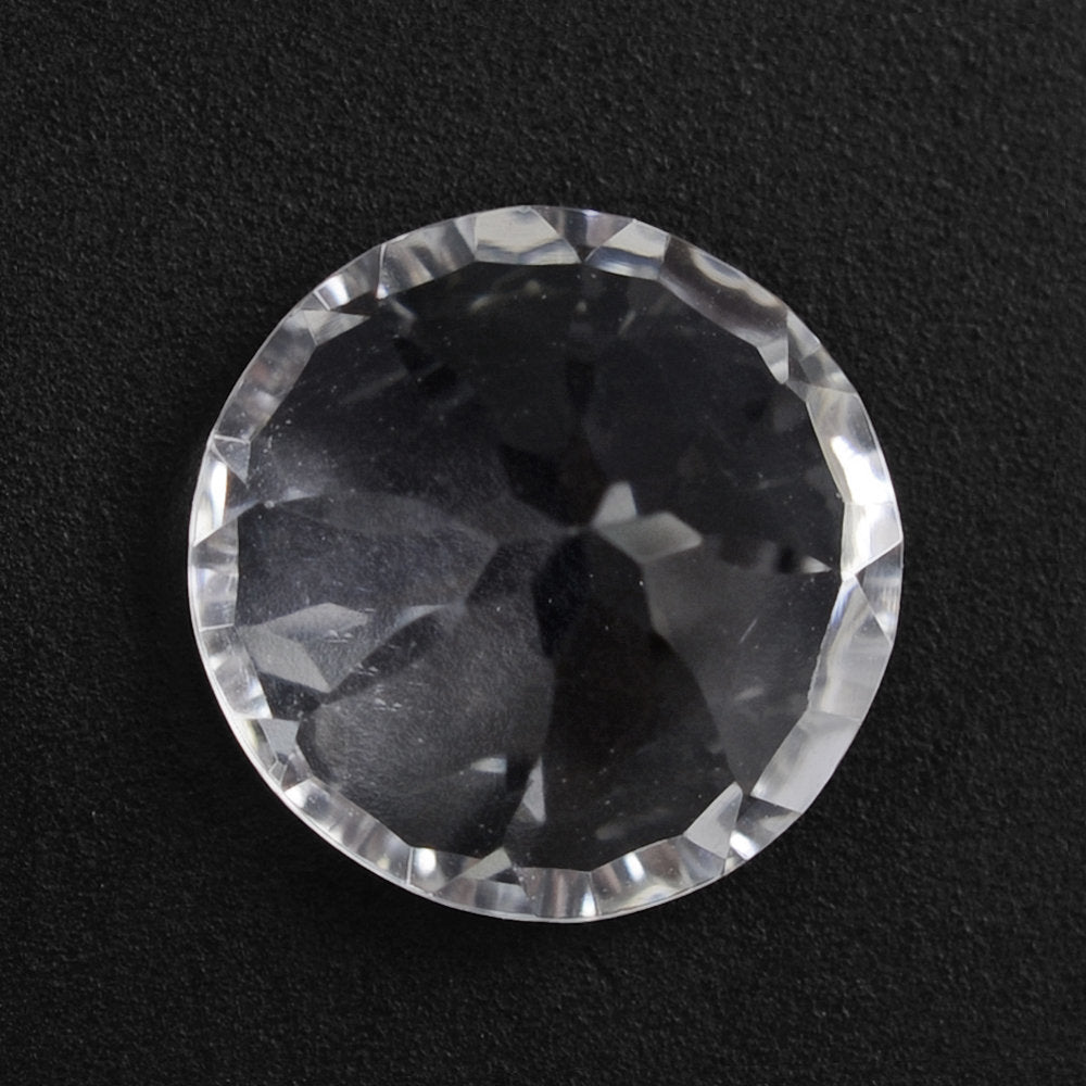 CRYSTAL CONCAVE SPLENDOR CUT ROUND (DES#75) 8MM 1.88 Cts.
