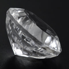 CRYSTAL CONCAVE CUT ROUND 12MM 6.03 Cts.