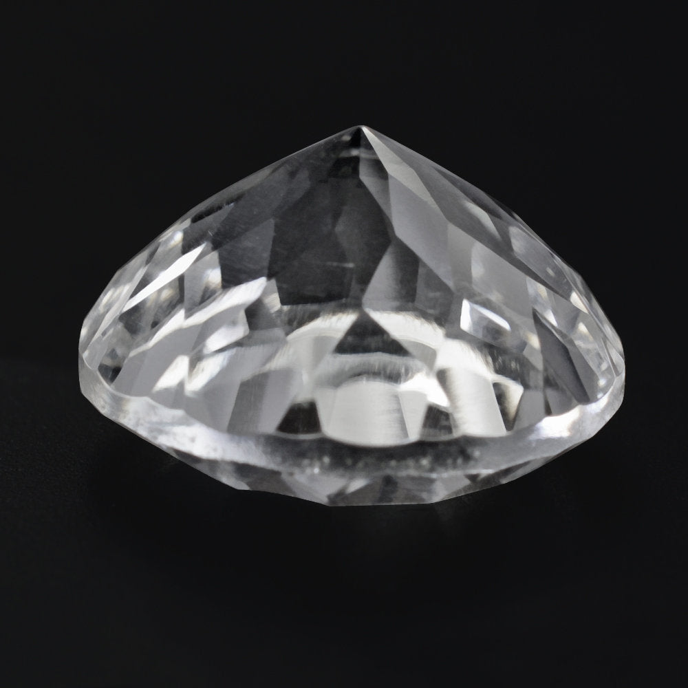 CRYSTAL CONCAVE CUT ROUND 12MM 6.03 Cts.