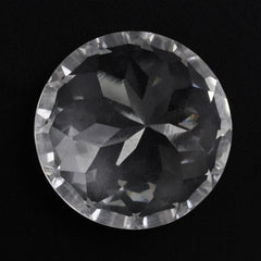 CRYSTAL CONCAVE CUT ROUND 12MM 6.03 Cts.