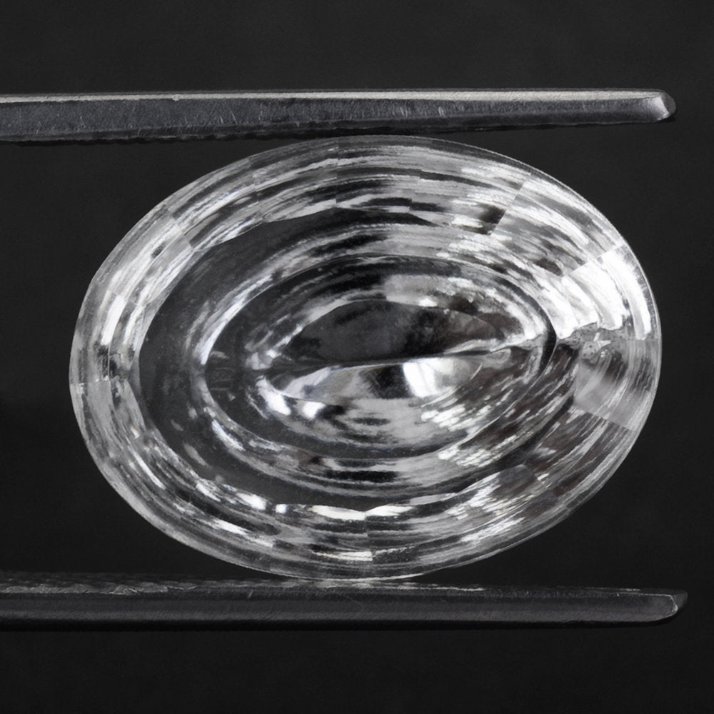 CRYSTAL SWIRL CUT OVAL 16X12MM 8.15 Cts.