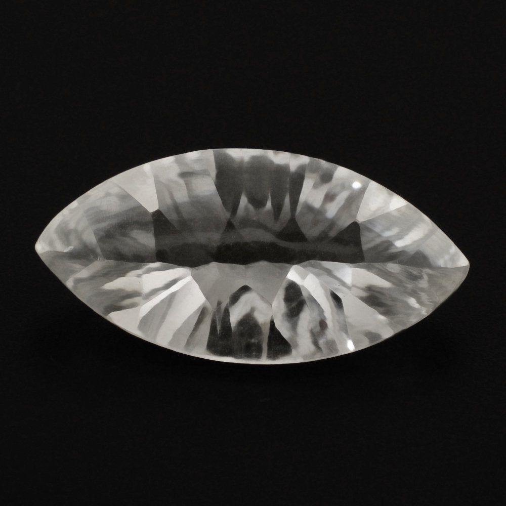 CRYSTAL BUFFTOP CONCAVE MARQUISE 18X9MM 4.85 Cts.