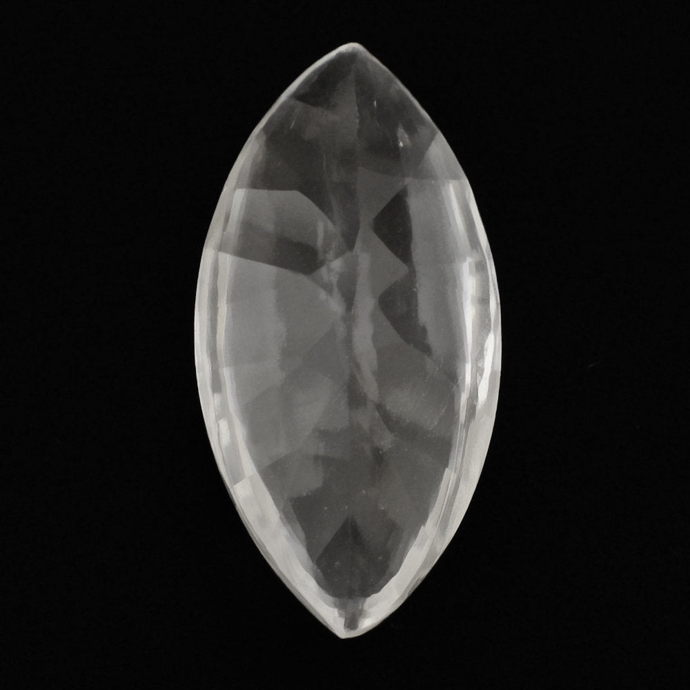 CRYSTAL BUFFTOP CONCAVE MARQUISE 18X9MM 4.85 Cts.