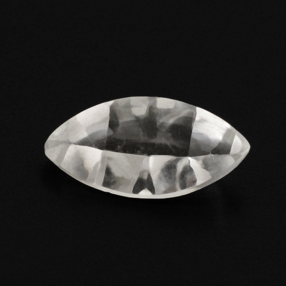 CRYSTAL BUFFTOP CONCAVE MARQUISE 10X5MM 0.97 Cts.