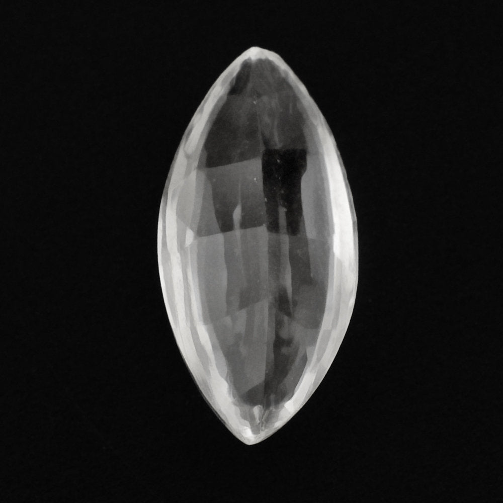CRYSTAL BUFFTOP CONCAVE MARQUISE 10X5MM 0.97 Cts.