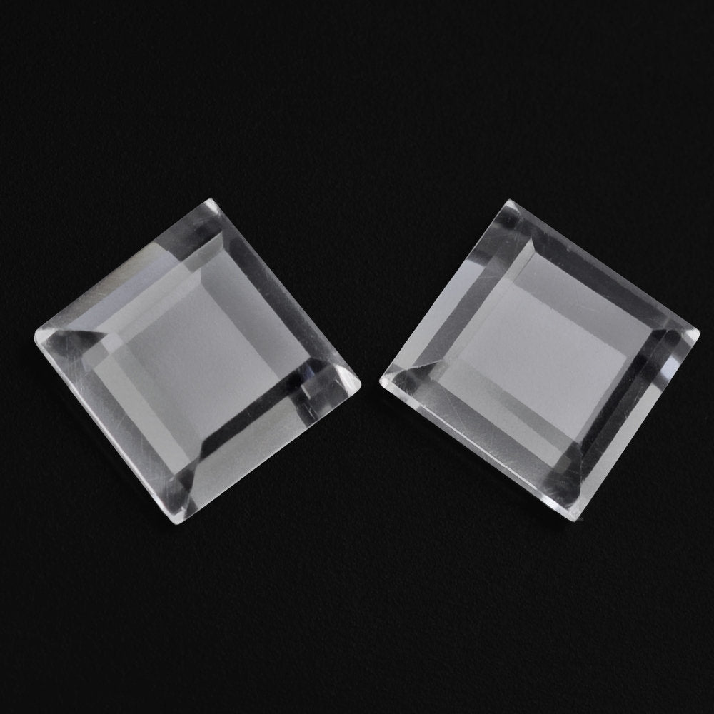 CRYSTAL SQUARE PLATES 7.50MM 1.69 Cts.
