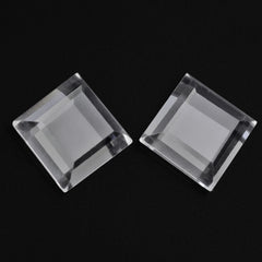 CRYSTAL SQUARE PLATES 7.50MM 1.69 Cts.