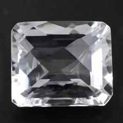 CRYSTAL CHECKER CUT OCTAGON 14X12MM 8.93 Cts.