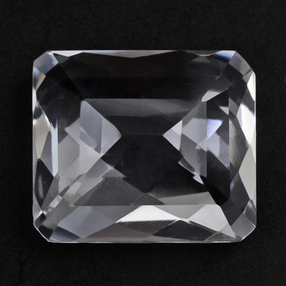 CRYSTAL CHECKER CUT OCTAGON 14X12MM 8.93 Cts.
