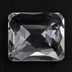 CRYSTAL CHECKER CUT OCTAGON 14X12MM 8.93 Cts.