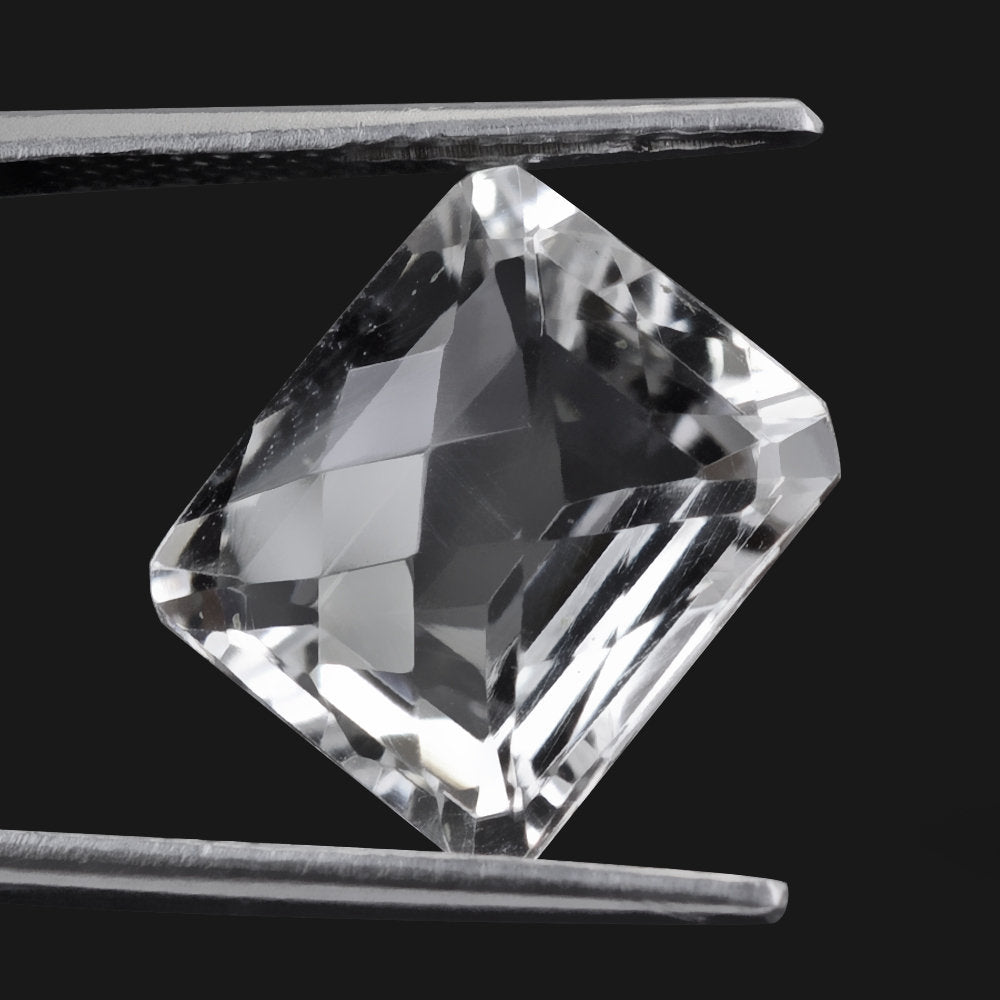 CRYSTAL CHECKER CUT OCTAGON 14X12MM 8.93 Cts.
