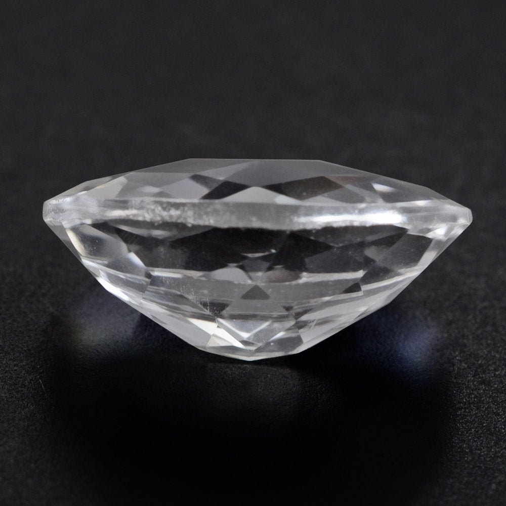 CRYSTAL CHECKER CUT OVAL 14X10MM 4.70 Cts.