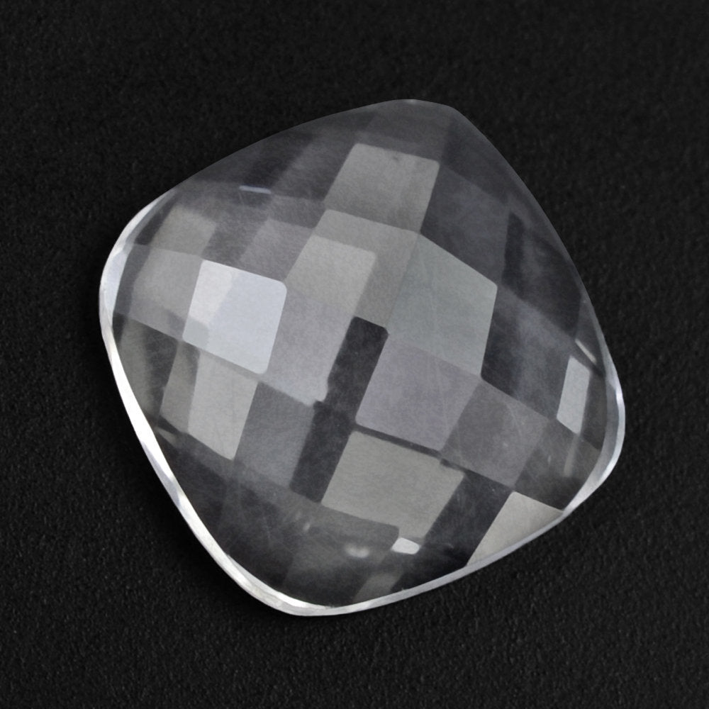 CRYSTAL CHECKER CUSHION CAB 9MM 1.69 Cts.
