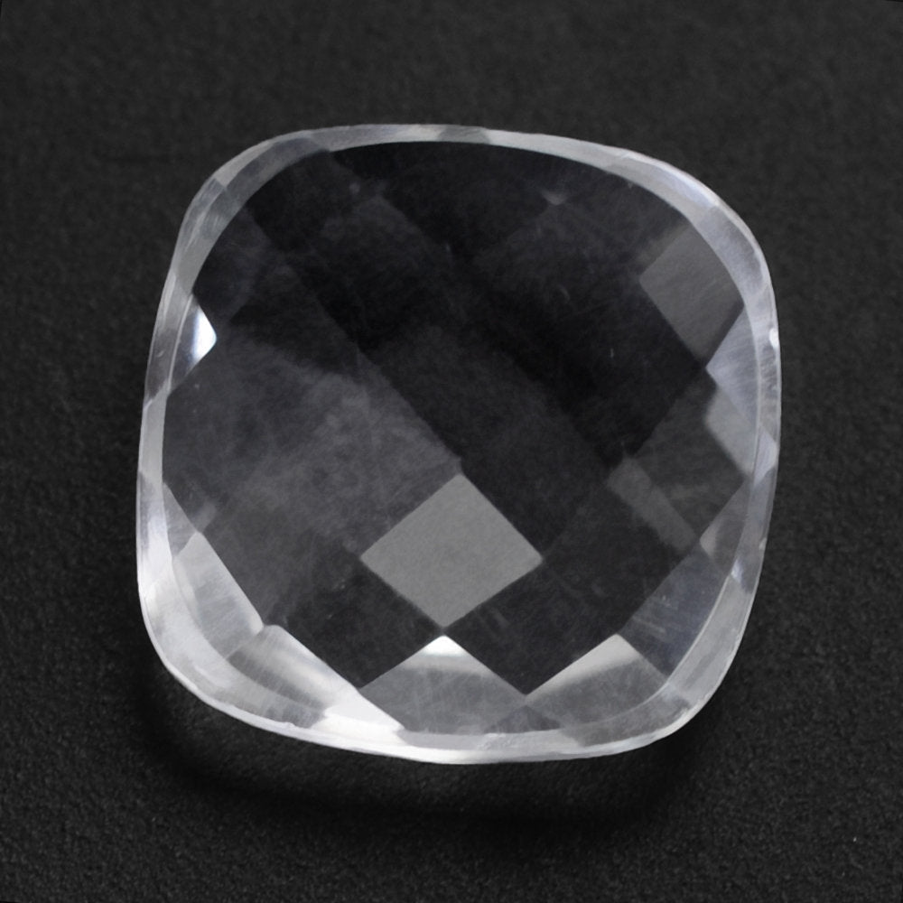 CRYSTAL CHECKER CUSHION CAB 9MM 1.69 Cts.