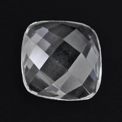 CRYSTAL CHECKER CUSHION CAB 10MM 2.81 Cts.