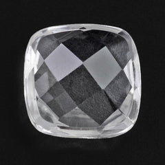 CRYSTAL CHECKER CUSHION CAB 10MM 2.81 Cts.