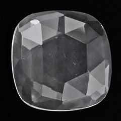 CRYSTAL ROSE CUT CUSHION CAB 16MM 11.40 Cts.