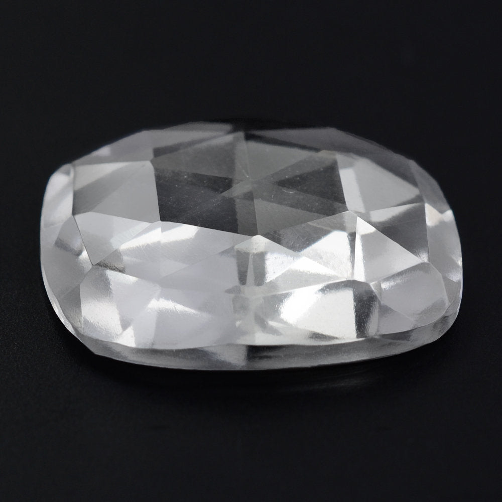 CRYSTAL ROSE CUT CUSHION CAB 16MM 11.40 Cts.