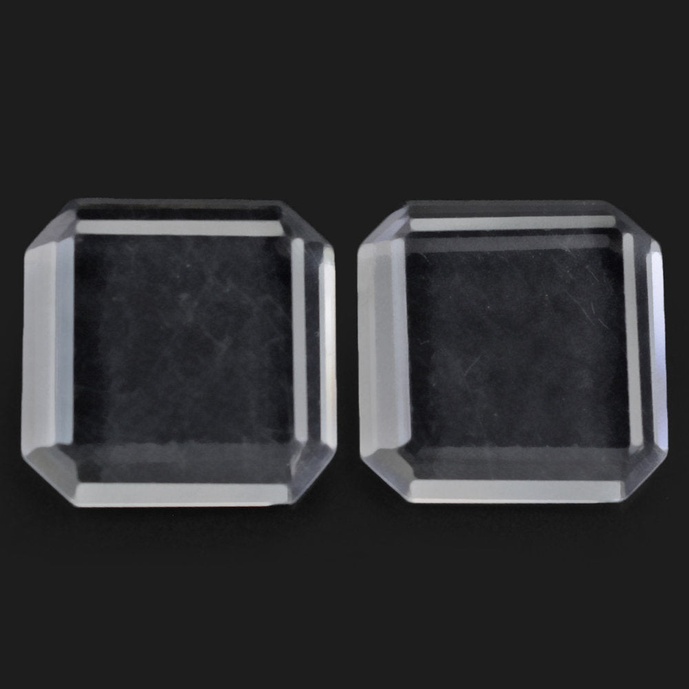 CRYSTAL OCTAGON PLATES 14MM 7.49 Cts.