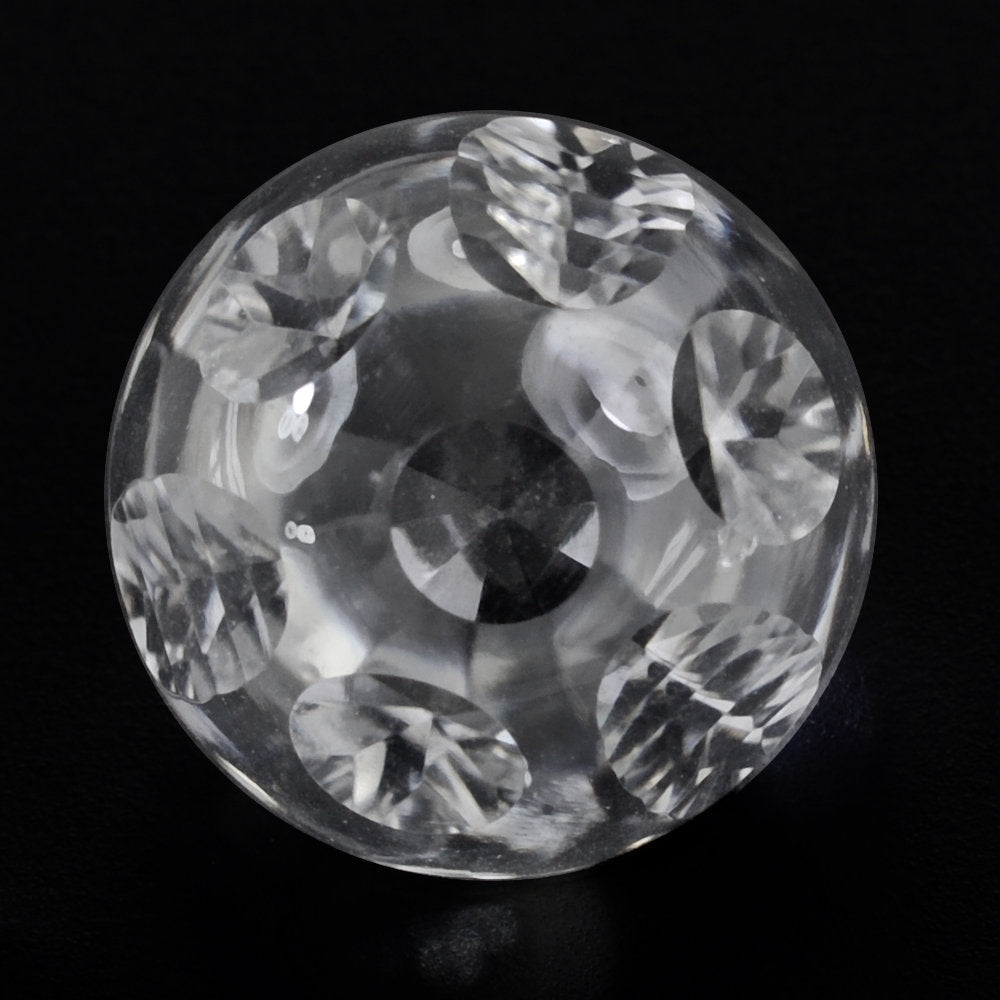 CRYSTAL PATCH CUT DOME ROUND (DES#92) 12MM 8.32 Cts.