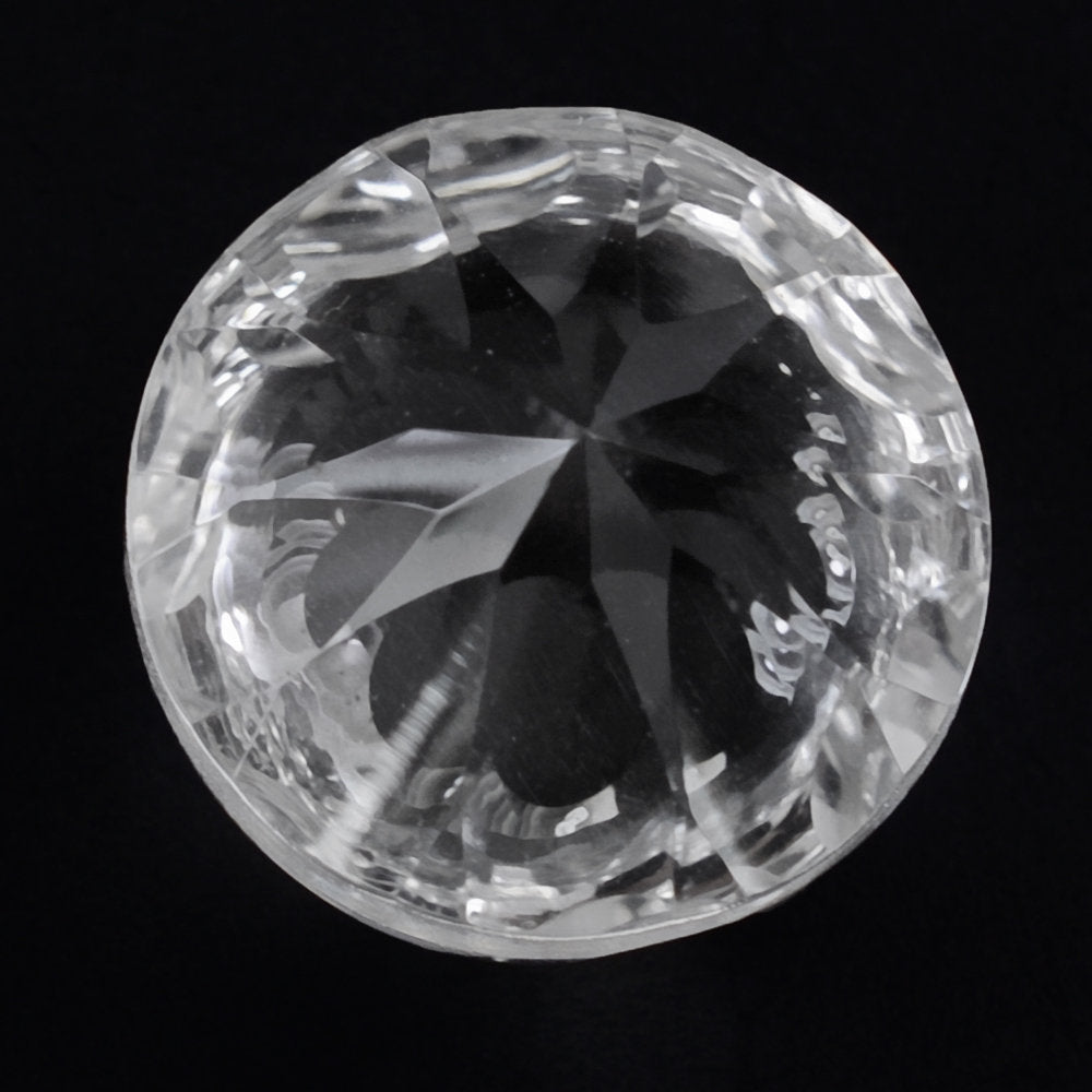 CRYSTAL PATCH CUT DOME ROUND (DES#92) 12MM 8.32 Cts.