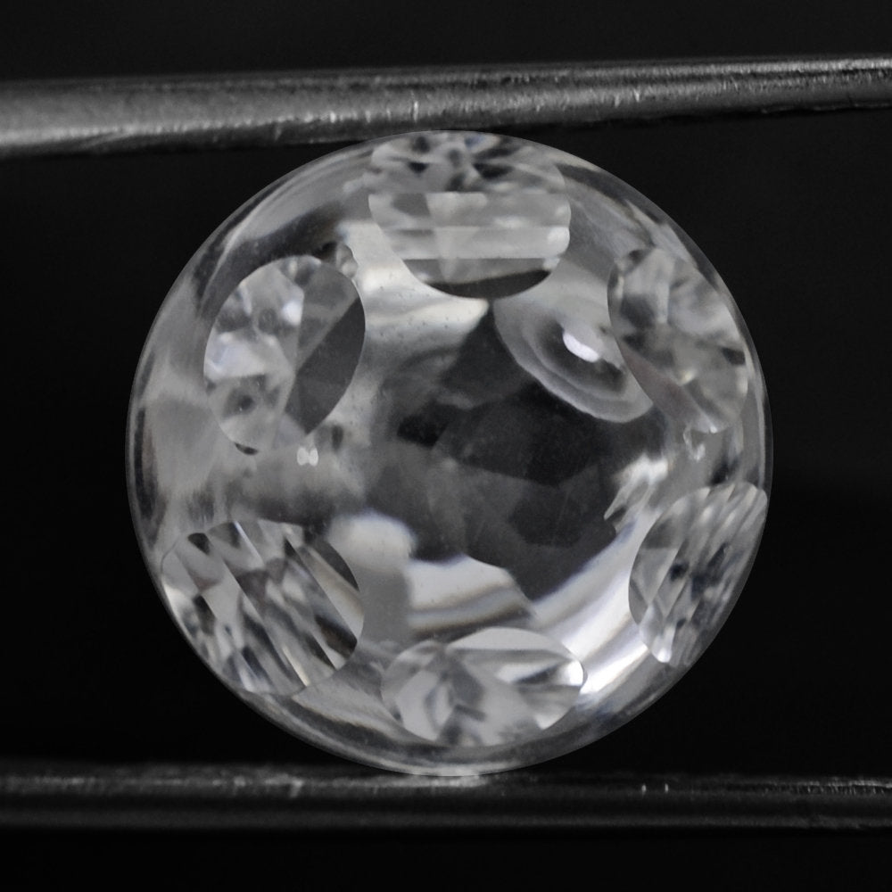 CRYSTAL PATCH CUT DOME ROUND (DES#92) 12MM 8.32 Cts.