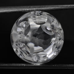 CRYSTAL PATCH CUT DOME ROUND (DES#92) 12MM 8.32 Cts.