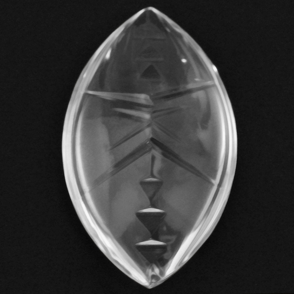 CRYSTAL CROSS CONCAVE BACK MARQUISE (DES#102) 20X12MM 9.29 Cts.