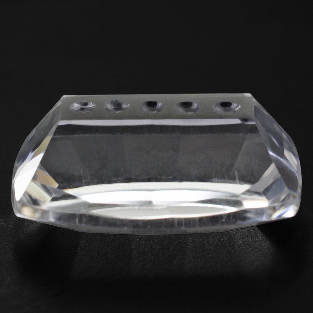 CRYSTAL BUBBLE LINE CUSHION (DES#124) 16X10MM 8.34 Cts.