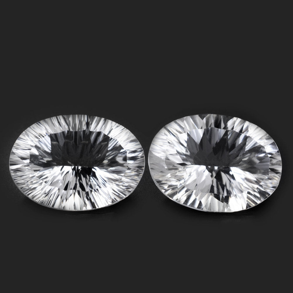 CRYSTAL CONCAVE OVAL (DES#73) 18X13MM 10.39 Cts.