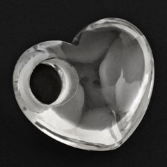 CRYSTAL LENTIL HEART (FULL DRILL) 14X12MM 7.06 Cts.