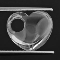 CRYSTAL LENTIL HEART (FULL DRILL) 14X12MM 7.06 Cts.