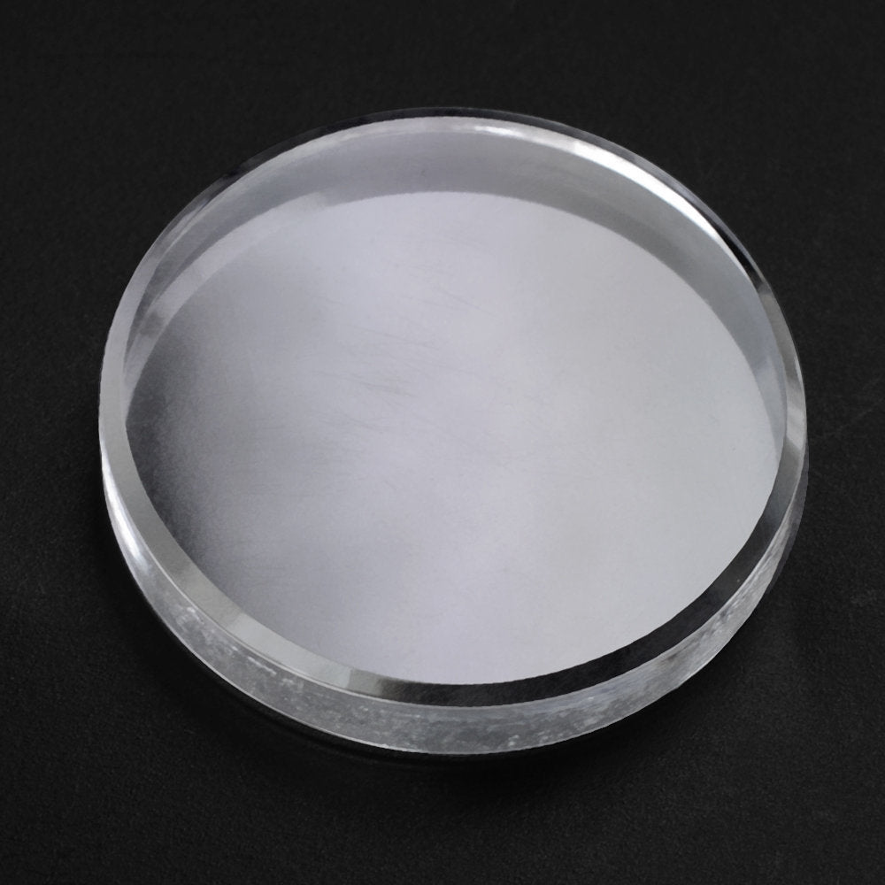 CRYSTAL ROUND PLATE 20MM 13.96 Cts.