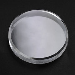 CRYSTAL ROUND PLATE 20MM 13.96 Cts.