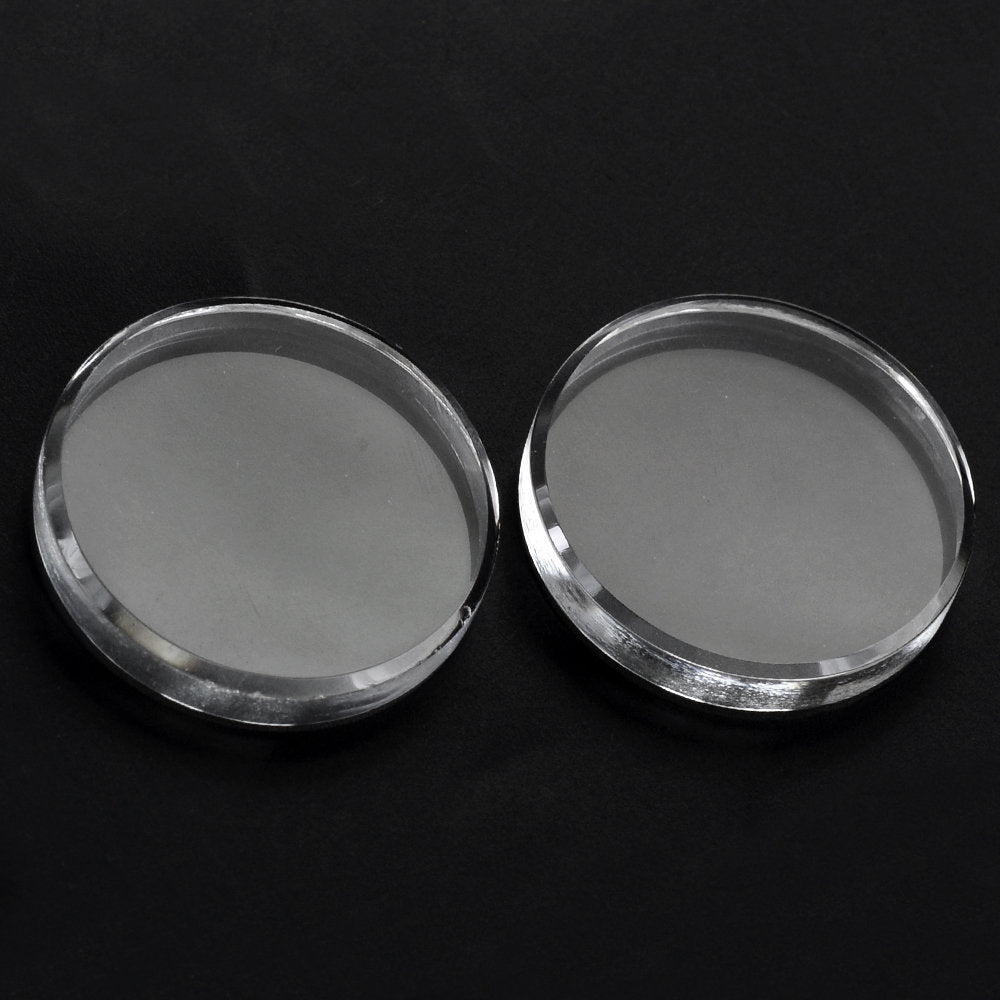 CRYSTAL ROUND PLATE 20MM 13.96 Cts.