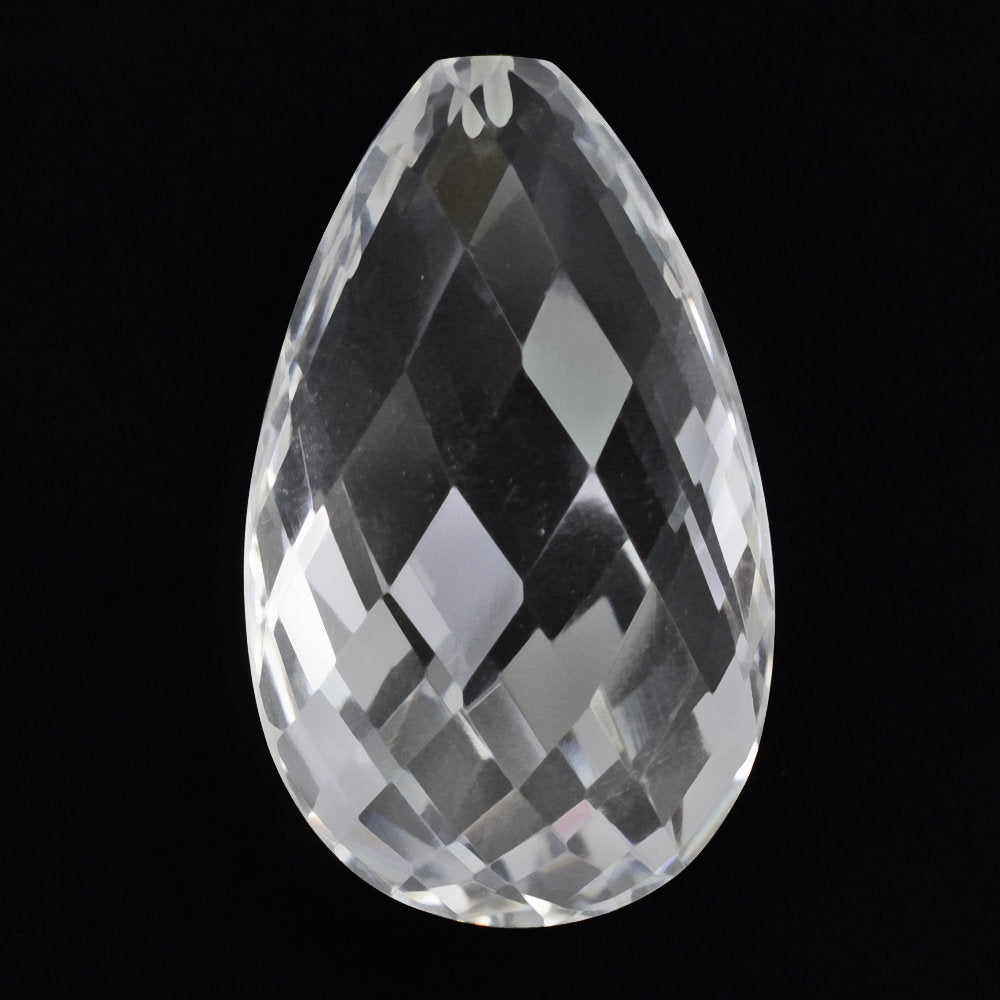 CRYSTAL BRIOLETTE HIGH DOME (HALF DRILL) 25X15MM 26.15 Cts.