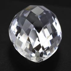 CRYSTAL BRIOLETTE HIGH DOME (HALF DRILL) 25X15MM 26.15 Cts.