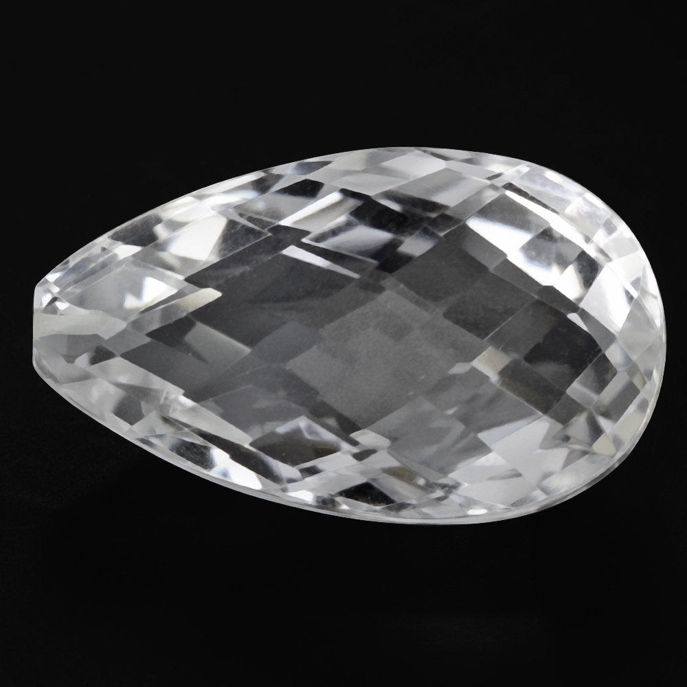 CRYSTAL BRIOLETTE HIGH DOME (HALF DRILL) 25X15MM 26.15 Cts.