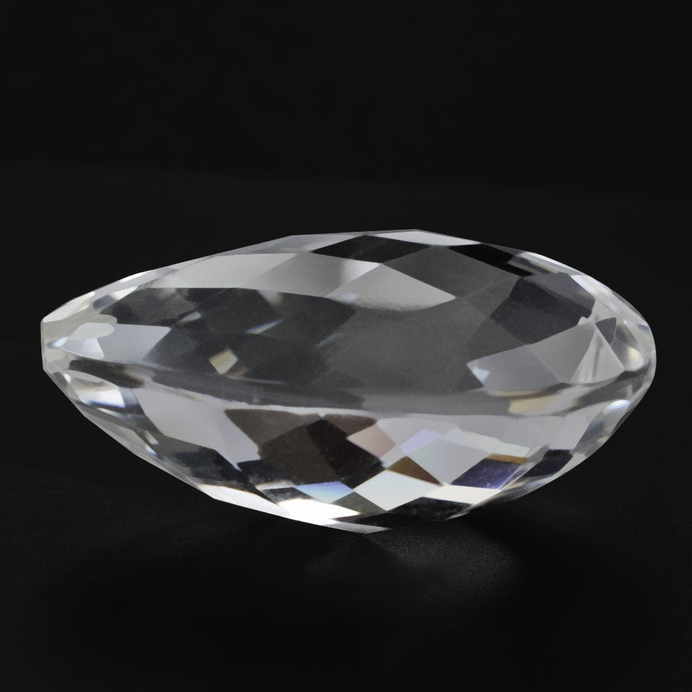 CRYSTAL BRIOLETTE HIGH DOME (HALF DRILL) 25X15MM 26.15 Cts.