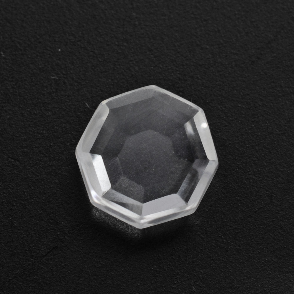 CRYSTAL STEP CUT OCTAGON CAB 6MM 0.73 Cts.