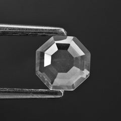 CRYSTAL STEP CUT OCTAGON CAB 6MM 0.73 Cts.