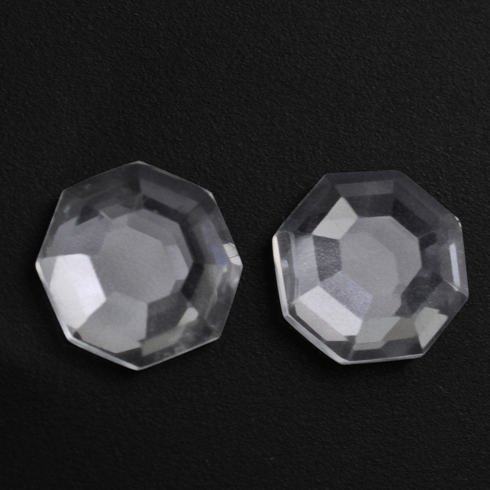 CRYSTAL STEP CUT OCTAGON CAB 6MM 0.73 Cts.