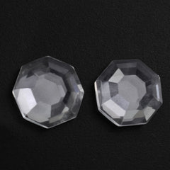 CRYSTAL STEP CUT OCTAGON CAB 6MM 0.73 Cts.