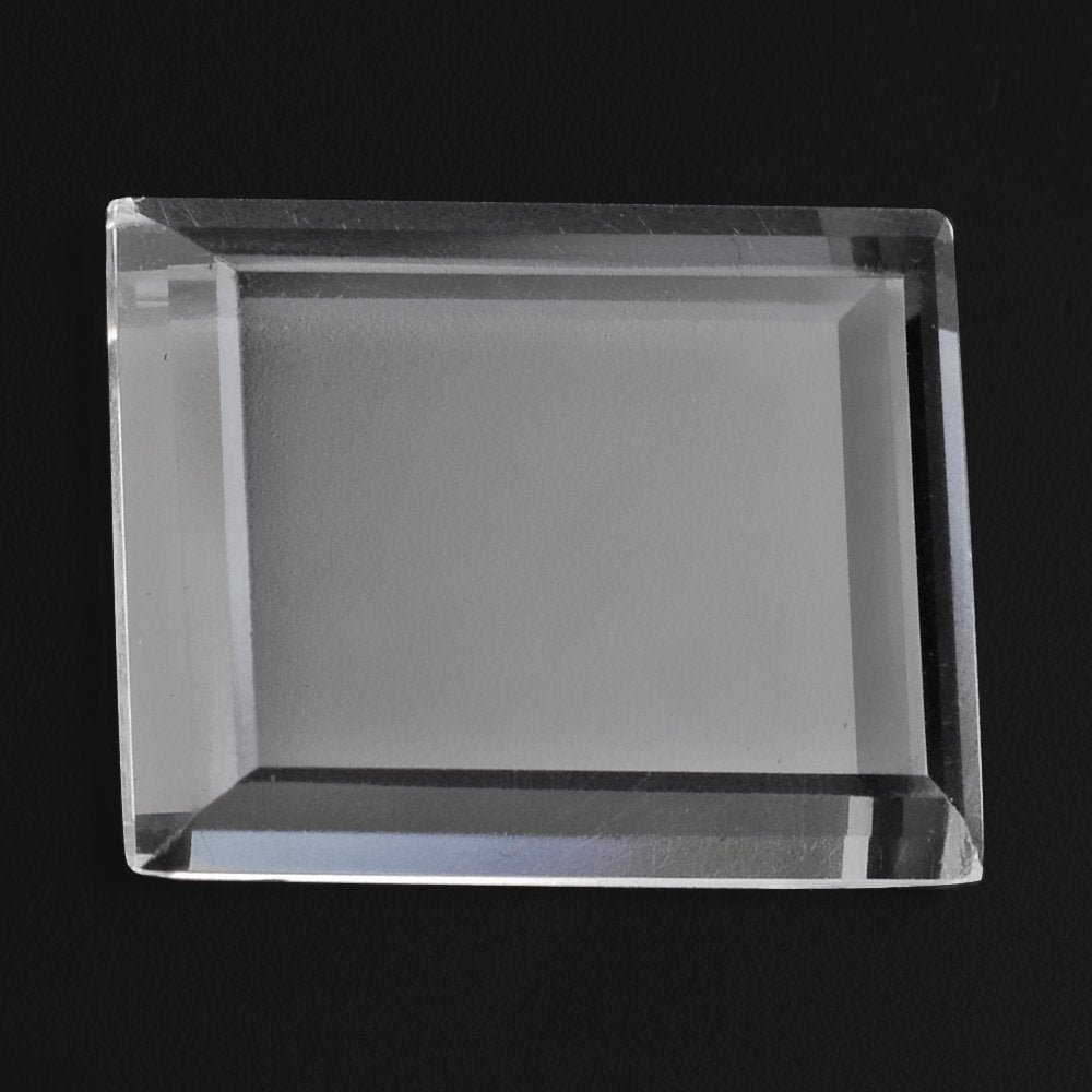 CRYSTAL RECTANGLE PLATES 18X14MM 10.28 Cts.