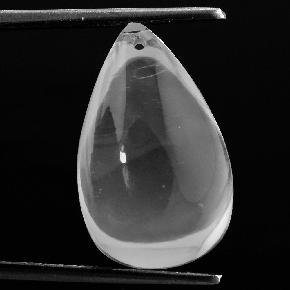 CRYSTAL PLAIN DROPS (FULL DRILL 0.80MM) 19X12MM 17.08 Cts.