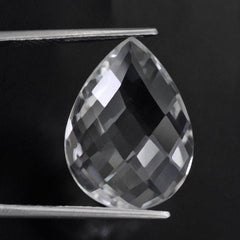 CRYSTAL BRIOLETTE PEAR 20X15MM 11.85 Cts.